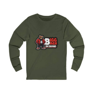 Bigg Back Da Brand White Unisex Long Sleeve Graphic T Shirt