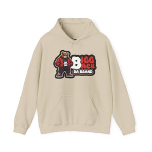 Bigg Back Da Brand White Graphic Hoodie Unisex Casual Pullover Sweatshirt
