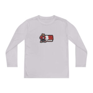 Bigg Back Da Brand Youth Grey Long Sleeve Graphic Tee