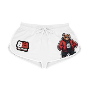 Bigg Back Da Brand White Women’s Graphic Shorts Casual Lounge Shorts