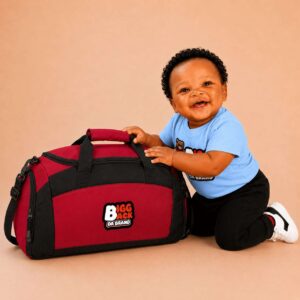 Bigg Back Red Baby Travel Bag