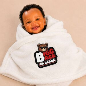 Bigg Back Da Brand Baby Blanket