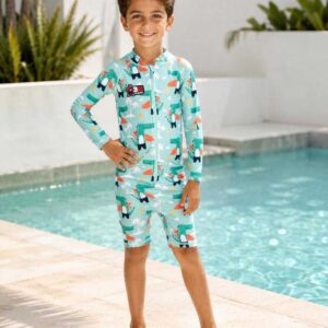 Bigg Back Kids Tropical Surf Swim Set