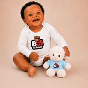 Bigg Back Da Brand Plush Sheep with Tee