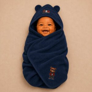 Bigg Back Da Brand Baby Hooded Terry Towel