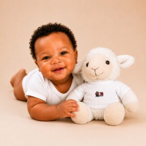 Bigg Back Da Brand Plush Sheep with T-Shirt