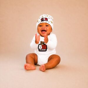 Bigg Back Kitty Baby Beanie