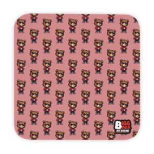 Bigg Back Da Brand Pink Hooded Baby Towel