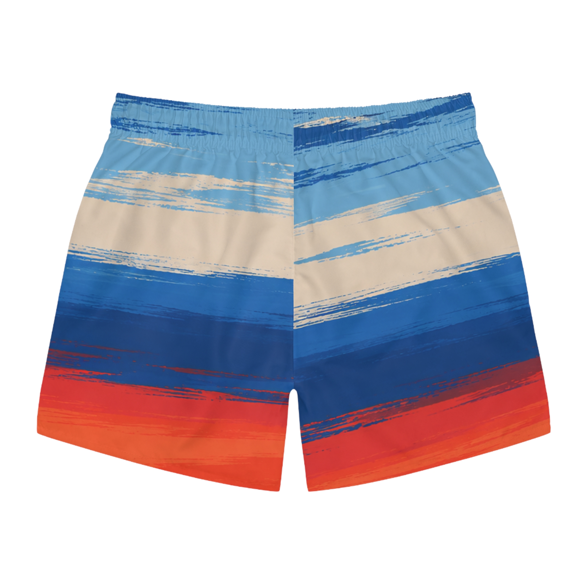 Bigg Back Da Brand Sunset Wave Men’s Swim Trunks