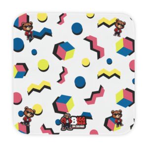 Bigg Back White Geometric Towel
