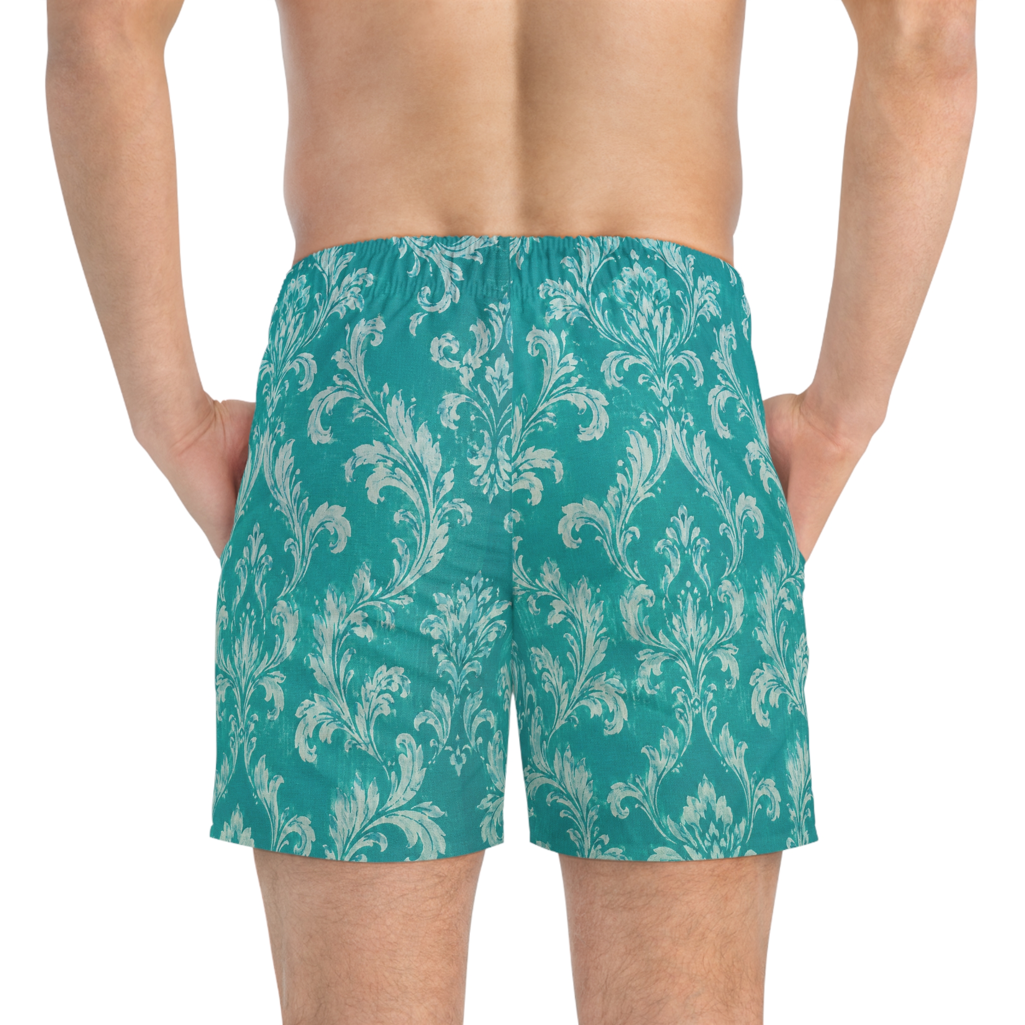 Bigg Back Da Brand Royal Tide Men’s Swim Trunks