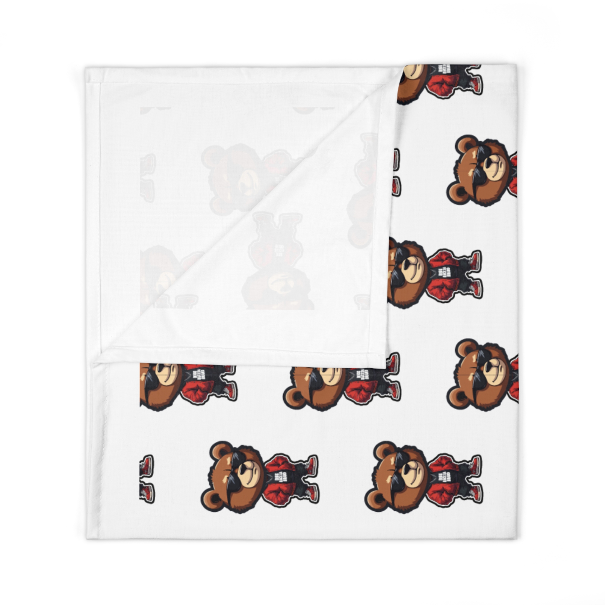 Bigg Back Bear Streetwear Velveteen Plush Blanket