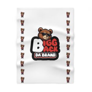 Bigg Back Da Brand Baby Plush Blanket